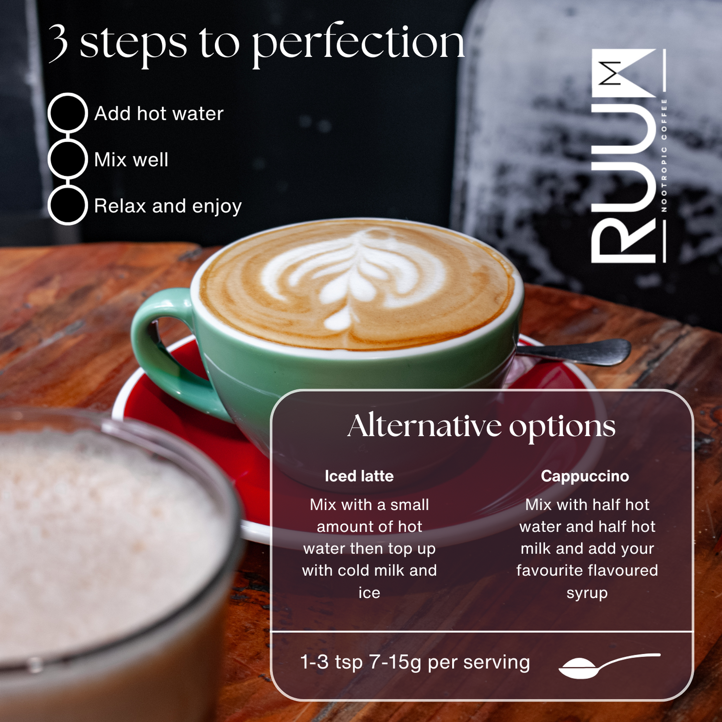 RUUM mushroom coffee