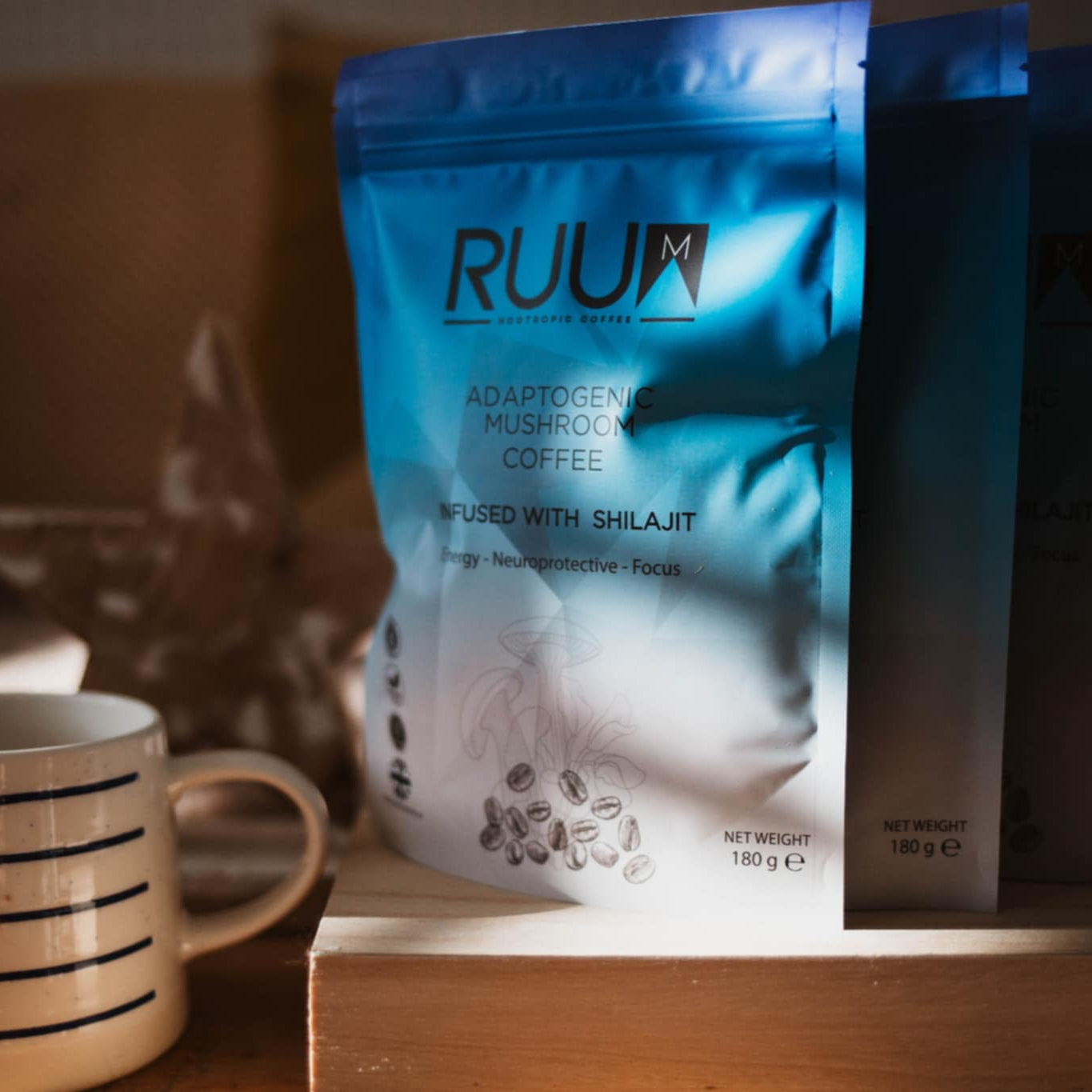 RUUM mushroom coffee