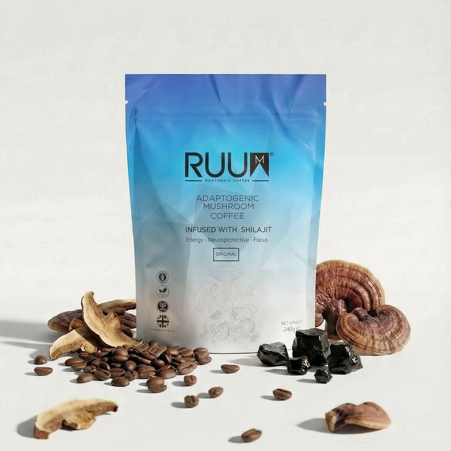 RUUM mushroom coffee