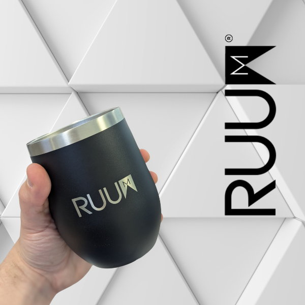 RUUM stainless steel mug