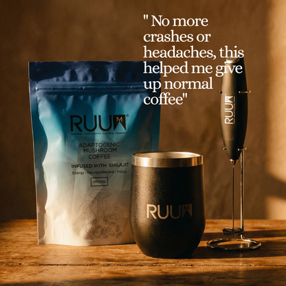 RUUM mushroom coffee