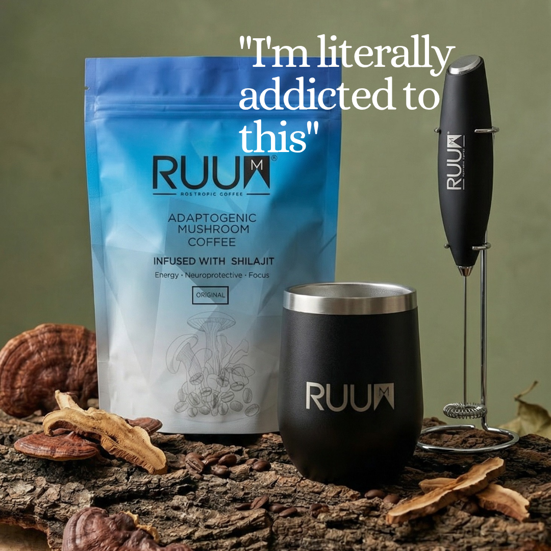 RUUM mushroom coffee